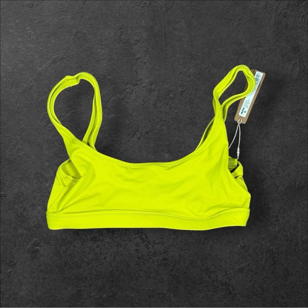 nwt Skims Recycled Swim Tank bikini Top Sw-tnk-0743 Citrus XS